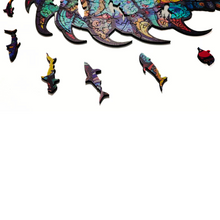 Carregar imagem no visualizador da galeria, Quebra-Cabeça de Madeira 3D - Cavalo Marinho