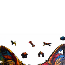 Carregar imagem no visualizador da galeria, Quebra-Cabeça de Madeira 3D - Pastor Majestoso