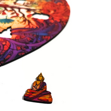 Carregar imagem no visualizador da galeria, Quebra-Cabeça de Madeira 3D - Mandala Árvore da Vida