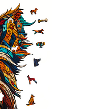 Carregar imagem no visualizador da galeria, Quebra-Cabeça de Madeira 3D - Yorkshire