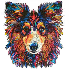 Carregar imagem no visualizador da galeria, Quebra-Cabeça de Madeira 3D - Pastor de Shetland