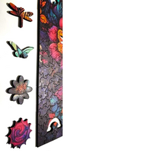 Carregar imagem no visualizador da galeria, Quebra-Cabeça de Madeira 3D - Floral