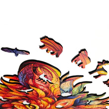 Carregar imagem no visualizador da galeria, Quebra-Cabeça de Madeira 3D - Fera Mística