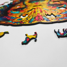 Carregar imagem no visualizador da galeria, Quebra-Cabeça de Madeira 3D - Golden Leal