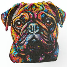 Carregar imagem no visualizador da galeria, Quebra-Cabeça de Madeira 3D - Pug
