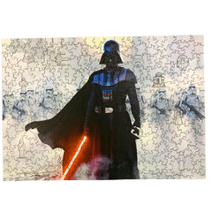 Quebra-Cabeça de Madeira 3D - Darth Vader