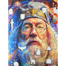 Carregar imagem no visualizador da galeria, Quebra-Cabeça de Madeira 3D -  Dumbledore
