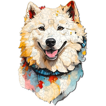 Carregar imagem no visualizador da galeria, Quebra-Cabeça de Madeira 3D - Samoieda
