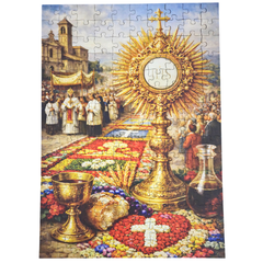 Quebra-Cabeça de Madeira 3D - Corpus Christi