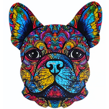 Carregar imagem no visualizador da galeria, Quebra-Cabeça de Madeira 3D - Bulldog Francês
