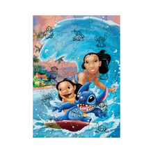 Carregar imagem no visualizador da galeria, Quebra-Cabeça de Madeira 3D - Lilo &amp; Stitch
