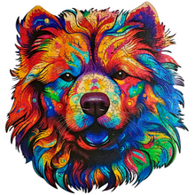 Carregar imagem no visualizador da galeria, Quebra-Cabeça de Madeira 3D - Chow Chow
