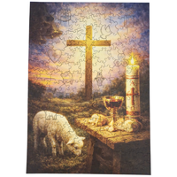 Quebra-Cabeça de Madeira 3D - Páscoa Divina