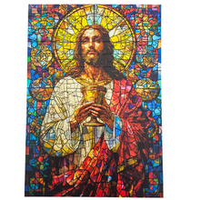 Carregar imagem no visualizador da galeria, Quebra-Cabeça de Madeira 3D - Santo Graal
