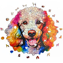 Carregar imagem no visualizador da galeria, Quebra-Cabeça de Madeira 3D - Poodle
