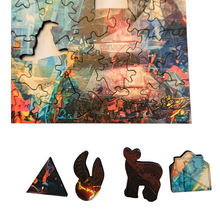 Carregar imagem no visualizador da galeria, Quebra-Cabeça de Madeira 3D -  Weasley
