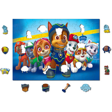 Carregar imagem no visualizador da galeria, Quebra-Cabeça de Madeira 3D - Patrulha Canina
