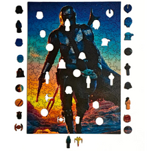 Carregar imagem no visualizador da galeria, Quebra-Cabeça de Madeira 3D - Mandalorian
