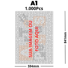 Carregar imagem no visualizador da galeria, Personalizado com Peças Regulares - Quebra-Cabeça de Madeira 3D
