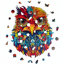 Carregar imagem no visualizador da galeria, Quebra-Cabeça de Madeira 3D - Galinha
