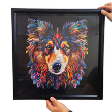 Carregar imagem no visualizador da galeria, Moldura Caixa Alta com Acrílico para Modelos Padrão Site - 50x50cm
