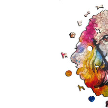 Carregar imagem no visualizador da galeria, Quebra-Cabeça de Madeira 3D - Poodle
