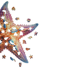 Carregar imagem no visualizador da galeria, Quebra-Cabeça de Madeira 3D - Estrela do Mar
