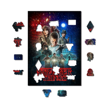 Carregar imagem no visualizador da galeria, Quebra-Cabeça de Madeira 3D - Stranger Things
