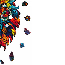 Carregar imagem no visualizador da galeria, Quebra-Cabeça de Madeira 3D - Galinha
