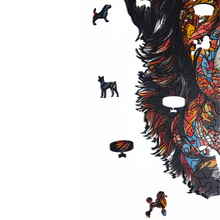 Carregar imagem no visualizador da galeria, Quebra-Cabeça de Madeira 3D - Bernese Mountain
