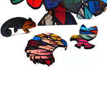 Carregar imagem no visualizador da galeria, Quebra-Cabeça de Madeira 3D - Águia
