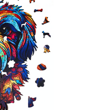 Carregar imagem no visualizador da galeria, Quebra-Cabeça de Madeira 3D - Shih Tzu
