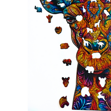 Carregar imagem no visualizador da galeria, Quebra-Cabeça de Madeira 3D - Girafa
