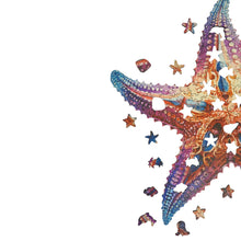 Carregar imagem no visualizador da galeria, Quebra-Cabeça de Madeira 3D - Estrela do Mar
