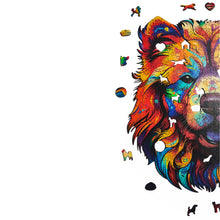 Carregar imagem no visualizador da galeria, Quebra-Cabeça de Madeira 3D - Chow Chow
