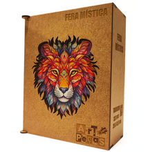Carregar imagem no visualizador da galeria, Quebra-Cabeça de Madeira 3D - Fera Mística
