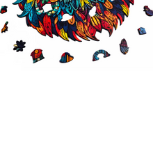 Carregar imagem no visualizador da galeria, Quebra-Cabeça de Madeira 3D - Galinha
