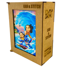 Carregar imagem no visualizador da galeria, Quebra-Cabeça de Madeira 3D - Lilo &amp; Stitch
