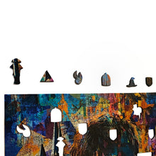 Carregar imagem no visualizador da galeria, Quebra-Cabeça de Madeira 3D - Mosaico HP
