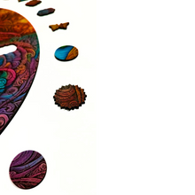 Carregar imagem no visualizador da galeria, Quebra-Cabeça de Madeira 3D - Mandala Buda
