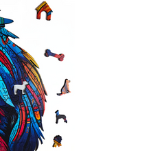 Carregar imagem no visualizador da galeria, Quebra-Cabeça de Madeira 3D - Shih Tzu
