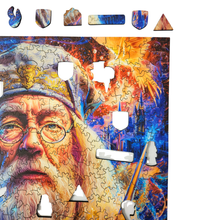 Carregar imagem no visualizador da galeria, Quebra-Cabeça de Madeira 3D -  Dumbledore
