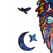 Carregar imagem no visualizador da galeria, Quebra-Cabeça de Madeira 3D - Águia
