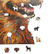 Carregar imagem no visualizador da galeria, Quebra-Cabeça de Madeira 3D - Fiapo de Manga
