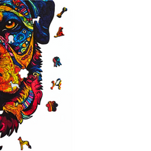 Carregar imagem no visualizador da galeria, Quebra-Cabeça de Madeira 3D - Rottweiler
