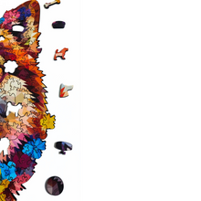 Carregar imagem no visualizador da galeria, Quebra-Cabeça de Madeira 3D - Akita
