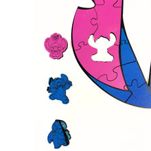 Carregar imagem no visualizador da galeria, Quebra-Cabeça de Madeira 3D - Stitch
