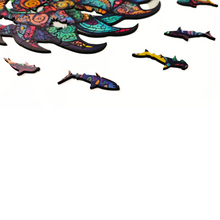 Carregar imagem no visualizador da galeria, Quebra-Cabeça de Madeira 3D - Cavalo Marinho
