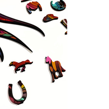 Carregar imagem no visualizador da galeria, Quebra-Cabeça de Madeira 3D - Cavalo
