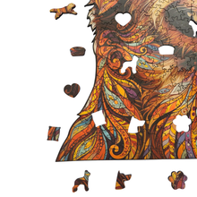 Carregar imagem no visualizador da galeria, Quebra-Cabeça de Madeira 3D - Fiapo de Manga
